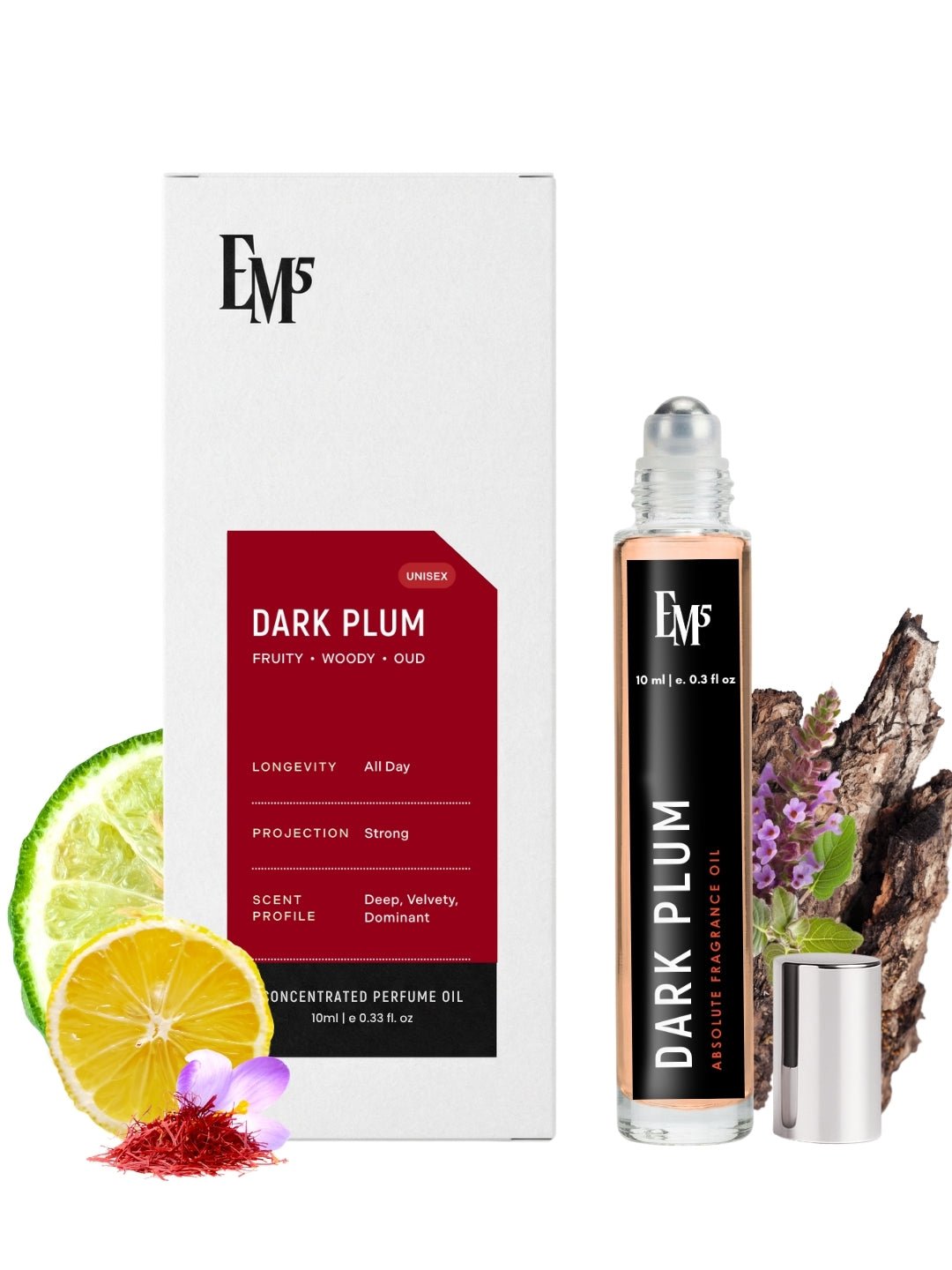 Dark Plum Perfume Roll-On
