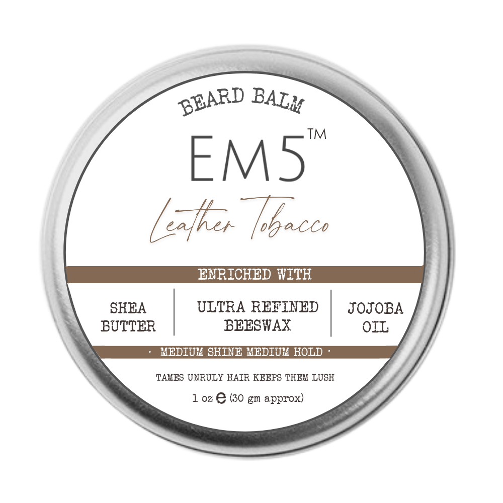 Leather Tobacco | Organic Beard Balm