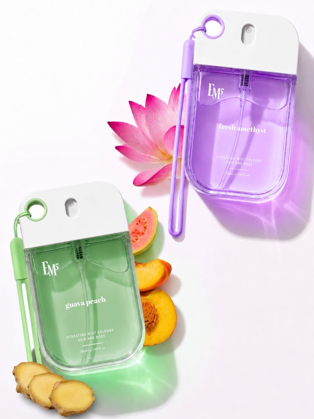 Guava Peach & Fresh Amethyst Hair & Body Mist