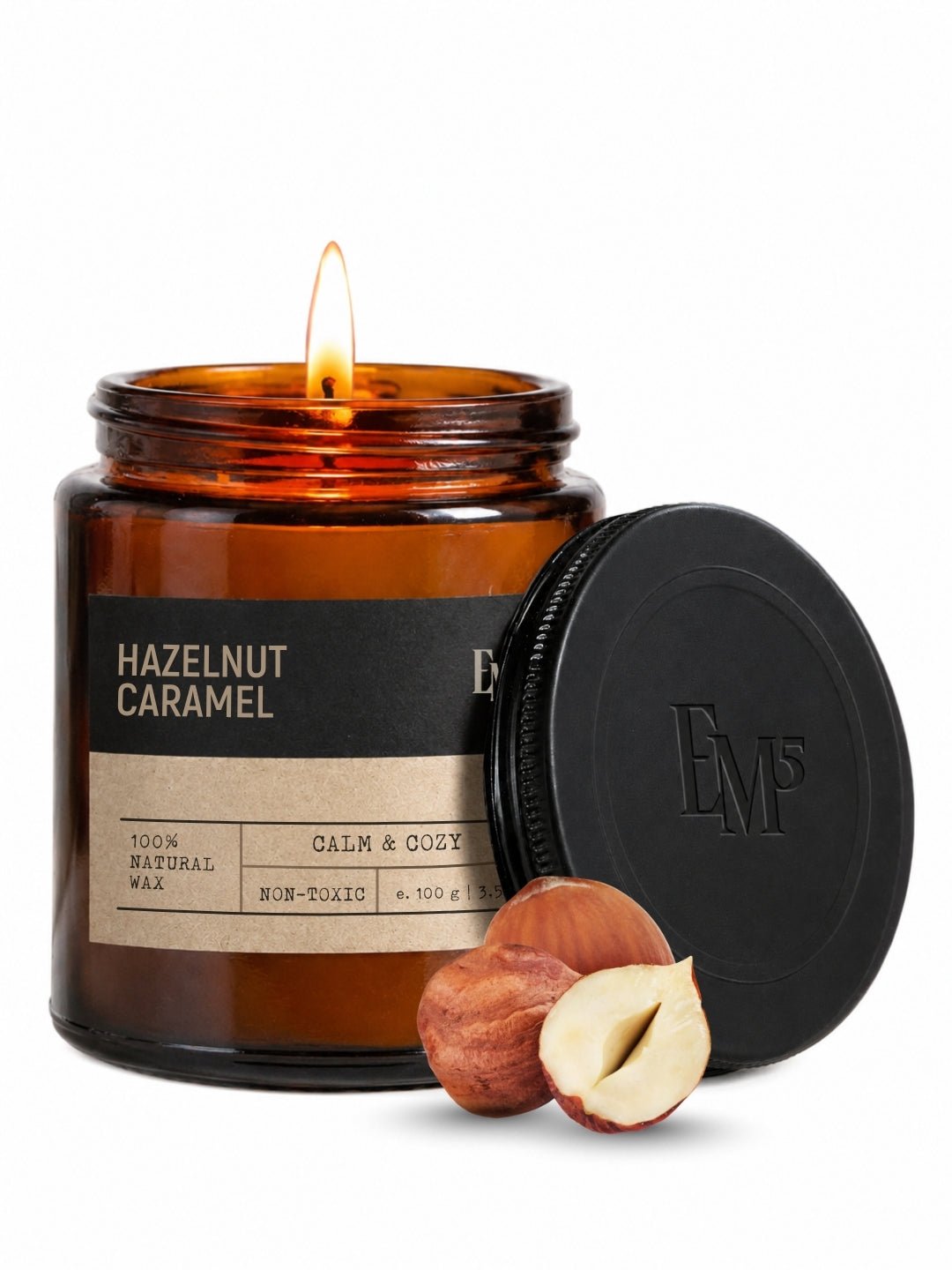 Hazelnut Caramel | Aromatherapy Scented Candle