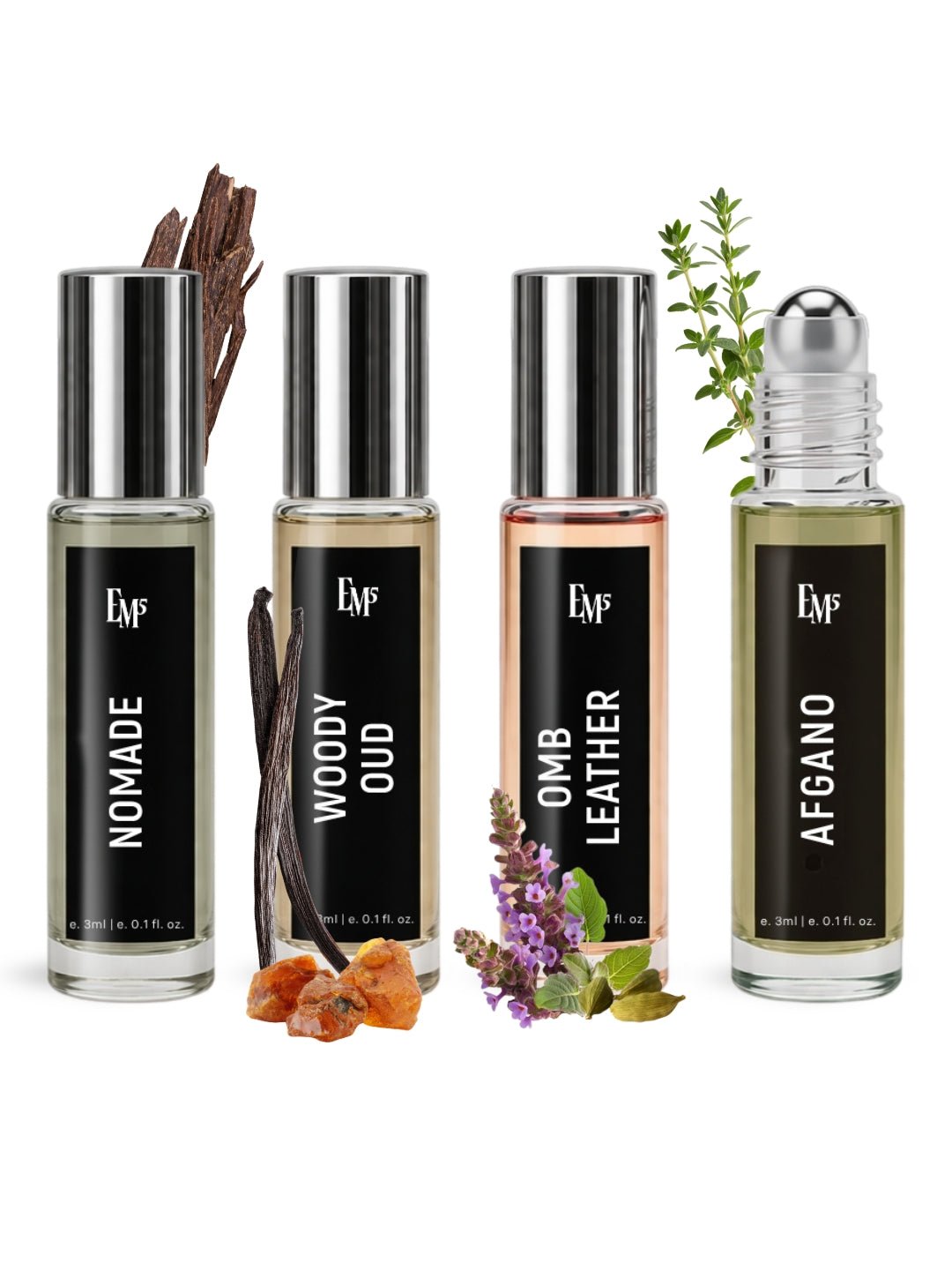 Masculine Roll-On Set – Pack of 4
