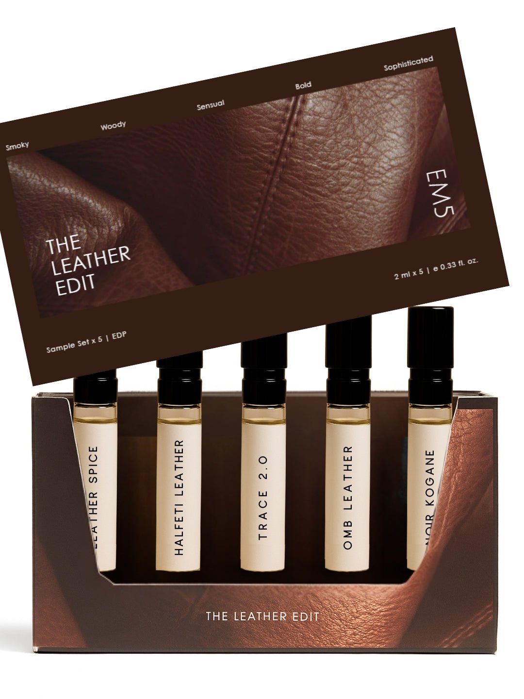 The Leather Edit Pack of 5 Perfumes