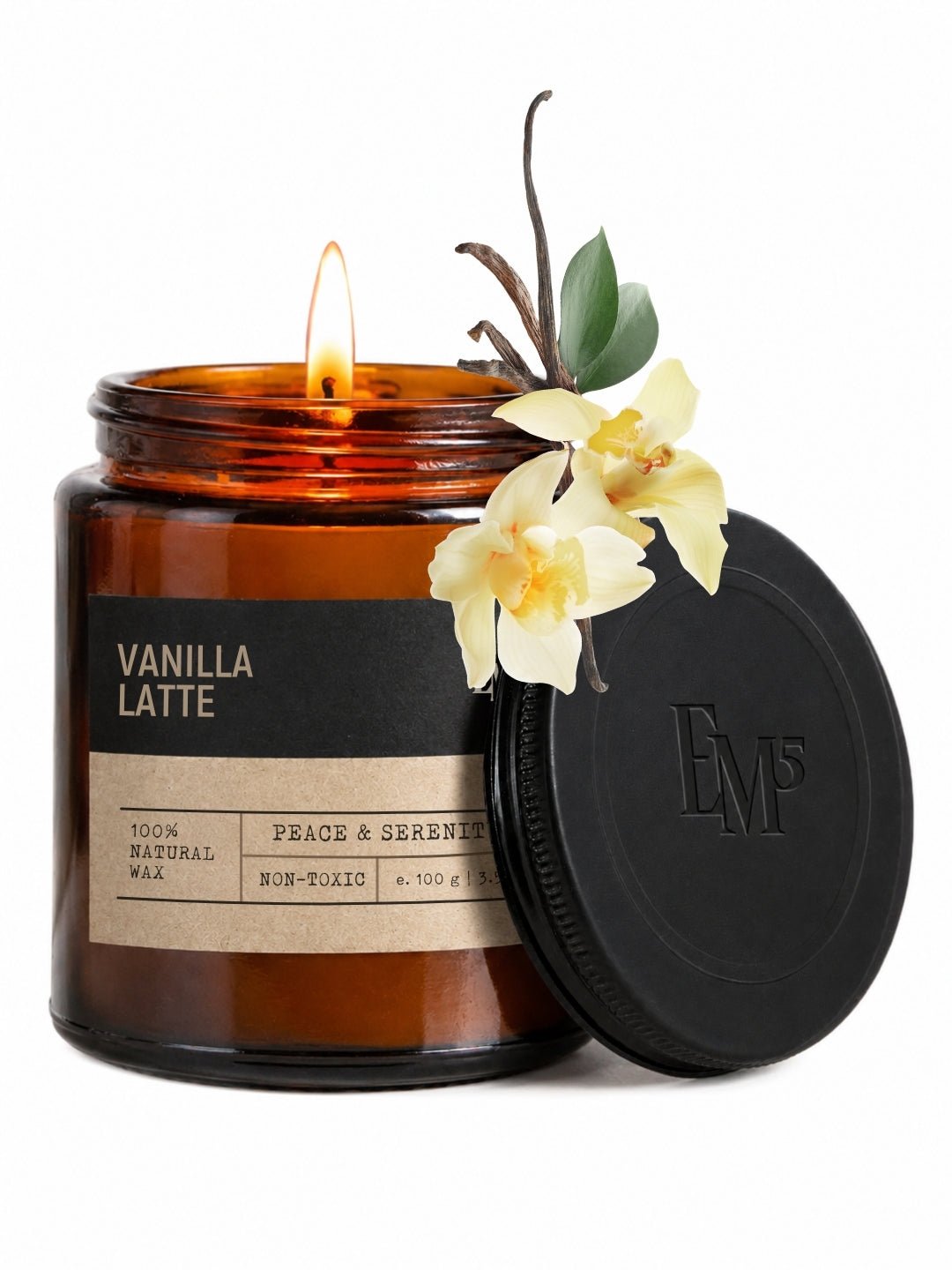 Vanilla Latte | Aromatherapy Scented Candle